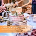 thumbnail image 2 of FOMIYES Rustic Cake Topper Antler Wedding Party Decoration for Couples 1Pack, 2 of 8