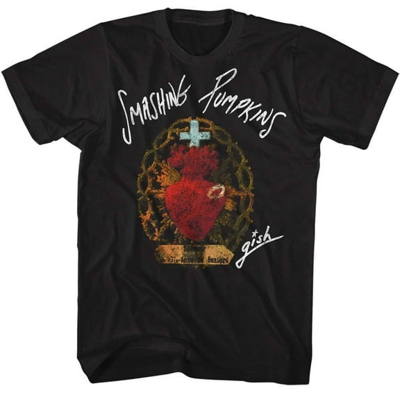 Smashing Pumpkins Gish Black Adult T-Shirt