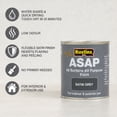 thumbnail image 5 of Rustins Quick Dry ASAP All Surface All Purpose Paint Satin Grey 250ml, 5 of 7