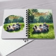 thumbnail image 4 of Happy Retirement with Manx Enjoy Life Rest Time Spiral Bound Journal Cat Lover Kitten Owner Gifts 5x7in Spiral Notebook - 02027, 4 of 5