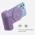 thumbnail image 4 of Soporte para Selfie 3 en 1 Compatible Con Dientes Android/iOS (Básico) Azul Púrpura, 4 of 6