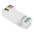 thumbnail image 1 of Empty Ink Cartridge, Stable Chip  Compatibility PP Material 4PCS Refill Cartridge Replacement  for Industrial Printer LC3117, 1 of 7