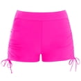 thumbnail image 6 of YUDTA Women's Swim Shorts High Waisted Swimsuit Bottoms Solid Tankini Bikini Board Shorts Tummy Control Bathing Suit Plus Size Boyshorts, 6 of 7