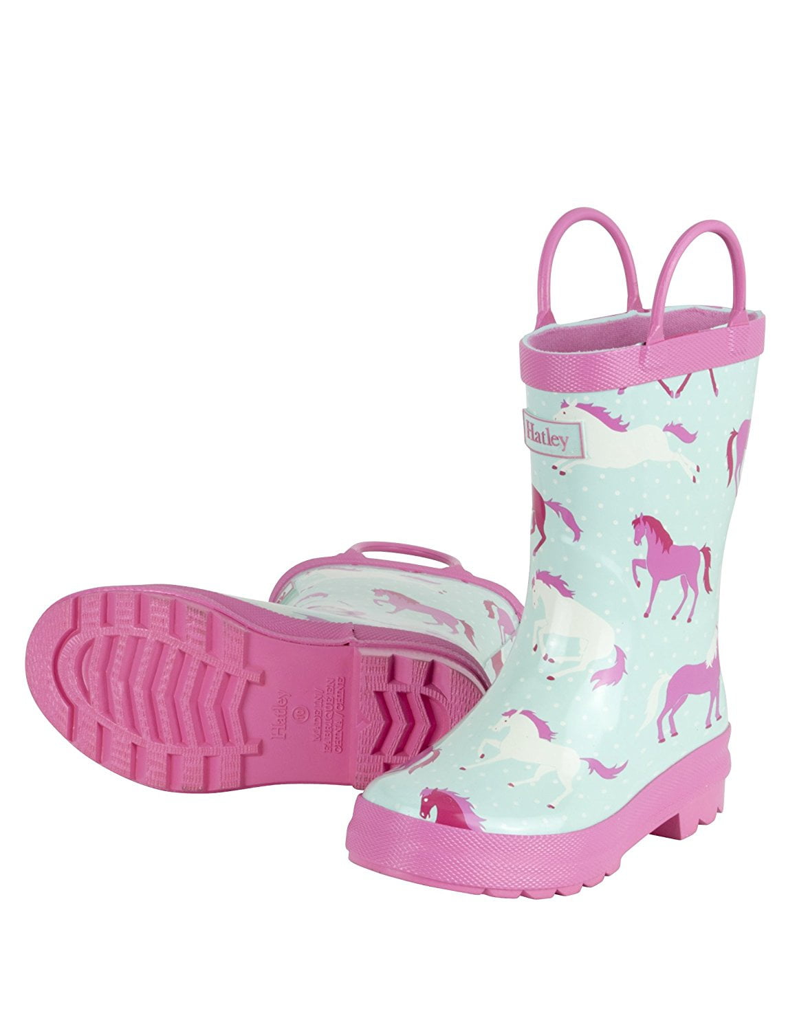 Hatley Girls' Printed Rain Boots
