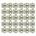thumbnail image 1 of 30PCS Zinc Alloy Cord Locks End Spring Stop Toggle Stoppers for Drawstring Clothing Shoelaces, Lightweight Lanyard String Cord Toggles, 1 of 7