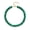 Round-Dark Green, variant on Colorful Chunky Resin Bead Necklace for Women, Trendy Multicolor Large Square Statement Choker for Summer