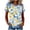 #0116-Yellow, variant on Haivin Vintage Flowers Shirt for Women Boho Floral Wildflowers Graphic Tee Casual Summer T Shirt