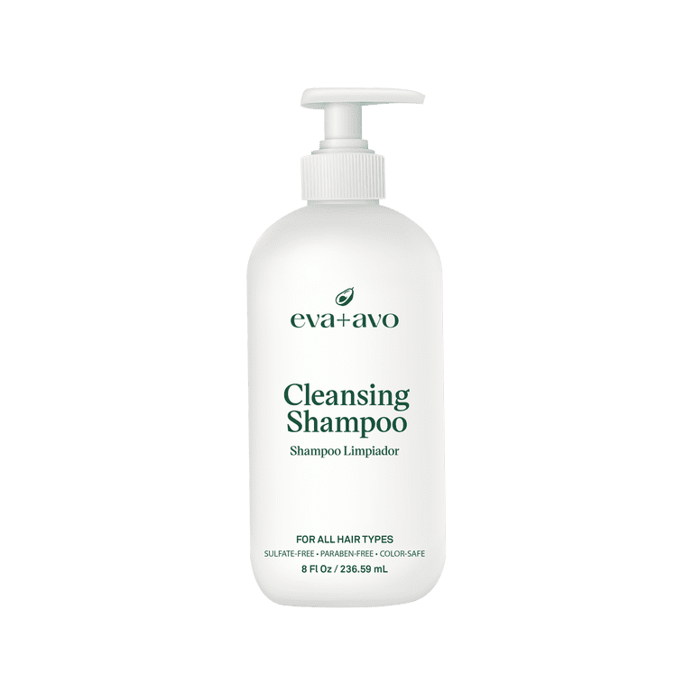 Eva + Avo Sulfate Free Shampoo with Avocado Oil, 8 fl oz photo 3