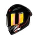 thumbnail image 2 of Casco Abatible De Moto Kov Stark Race-x Negro Dot, 2 of 4