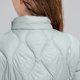 thumbnail image 5 of Parkas de manga larga para mujer, chaqueta ligera de plumón de invierno, estilo corto, cuello alto, chaqueta cálida de manga larga, chaqueta de manga larga, parte superior de poliéster para mujer, 5 of 6