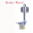 thumbnail image 1 of Heavy Duty Door Casters with Damping Spring Wheel 2 3 4 5 Inch for Machine Gate, 1 of 7