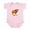 Petal Pink, variant on CafePress - I Love Cows Infant Bodysuit - Baby Light Bodysuit, Size Newborn - 24 Months