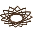 thumbnail image 2 of 28"OD x 10 3/4"ID x 3/4"P Eleanor Architectural Grade PVC Pierced Ceiling Medallion, Copper, 2 of 9
