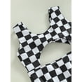 thumbnail image 6 of Bagilaanoe Toddler Baby Girls One-piece Swimwear Sleeveless Plaid Hollowed Bathing Suit 3M 6M 12M 18M 24M 3T Kids Summer Swimsuit Beachwear, 6 of 8