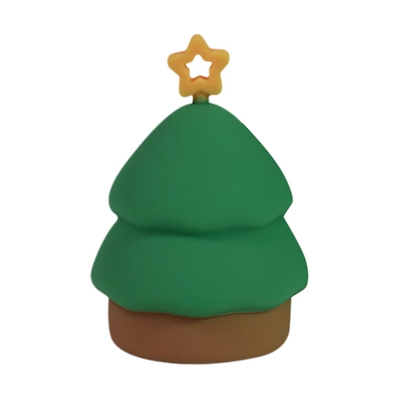 Rechargeable Snowman Night Light - Soft Glow Christmas Silicone Tap Light with Dimmable LED, Cute Bedside Lamp for Kids Room, Nursery, Bedroom & Holiday Decor