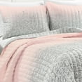 thumbnail image 4 of Lush Decor Ombre 3 Piece Quilt Sets, Twin with Pillow Sham, Pillowcase, 4 of 7