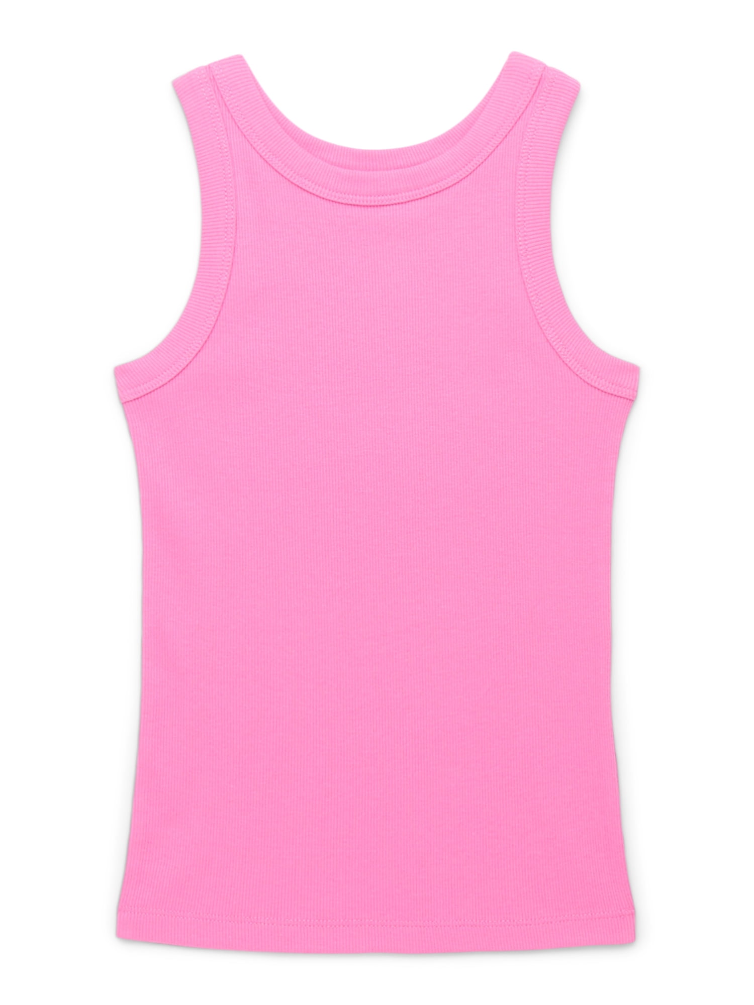 Wonder Nation Girls Kid Tough Tank Top, 3 Piece Set, Sizes 4-18 and Plus