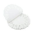 thumbnail image 3 of 100 Pcs White Lace Paper Doilies 4.5 Inch Round Paper Doilies Tableware Disposable Paper Decorative Placemats, 3 of 7