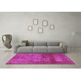 thumbnail image 3 of Ahgly Company Indoor Rectangle Persian Purple Bohemian Area Rugs, 3' x 5', 3 of 4