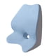thumbnail image 3 of Almohada de soporte, cojín de asiento, almohadilla para la espalda al conducir, almohada ergonómica para la cintura del coche. azul, 3 of 9