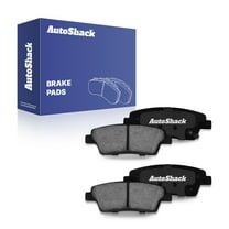 AutoShack Rear Ceramic Brake Pad Set | Replacement for 2017 Genesis G80 2010-2016 Hyundai Genesis 2015-2017 Kia K900 | 4-PC