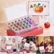 thumbnail image 2 of Magnetic Letters Kit | 104 PCS Uppercase & Lowercase Alphabet | EVA Soft Washable Magnets | Double-Sided Spelling & Handwriting Board | Storage Box | Bright Colors for Home & Classroom Learning, 2 of 7