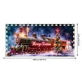 thumbnail image 3 of Bannière de Noël Festive pour Garage de Chevaux de Noël avec Couleurs Vives Design Festif Parfait pour les Amateurs de Voitures Garages à Domicile Matériau Durable Facile à Accrocher, 3 of 4