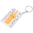thumbnail image 3 of Tire Depth Gauge, 0.1mm Key Chain Design Tyre Depth Ruler, Portable For Tire Repair Accessories Tire Repair Tools Measuring Gauge Measuring Ruler, 3 of 8
