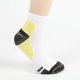 thumbnail image 1 of ICED Cycling calcetines deportivos y de ocio para hombre Calcetines de compresión 3 piezas Amarillo, azul, naranja S/M, 1 of 4