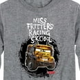 thumbnail image 3 of Disney's Cars - Miss Fritters School - Toddler And Youth Long Sleeve Graphic T-Shirt, 3 of 5