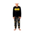 thumbnail image 3 of Pijama Batman Niño Playera Manga Larga Chifón y Pantalón Brush Multicolor Talla 8, 2 Piezas, 3 of 3