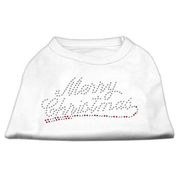 Merry Christmas Rhinestone Shirt Aqua XS (8)