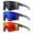 (3 Pack)Black/Dark Blue/Red, variant on Polarized Sport Sunglasses-Men-Women Running-Sunglasses: Cycling Sun Glasses UV Protection Driving Fishing 3packs