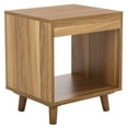 thumbnail image 6 of Safavieh Yona Traditional Wood Open Shelf End Table, Brown Oak, 6 of 11