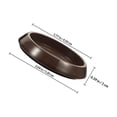 thumbnail image 2 of ELAYARD 12Ud Topes Compactos Para Y Muebles Resistentes Y Antideslizantes En Café, 2 of 6