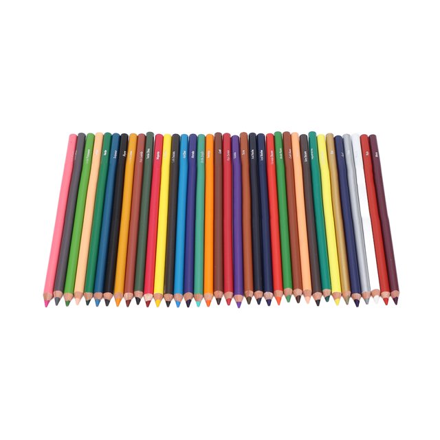 Lápices De Colores, Lápices De Dibujo, Punta Preafilada, Embalaje De Caja Colorida, 36 Colores Para Animación, Coloración Para Publicidad, Creación De Manuscritos