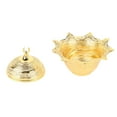 thumbnail image 4 of Frutero de metal color dorado elegante retro de aleación fuerte multiusos de metal decorativo para postres, aperitivos y dulces grande, 4 of 14