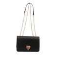 thumbnail image 5 of Bolso pequeño con cadena de diamantes estilo Chanel para mujer, versión coreana de otoño 2025, moderno y sencillo, bolso cuadrado pequeño, bandolera de gran valor., 5 of 5