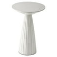 thumbnail image 1 of Open Box COZAYH Pedestal SM Drink Round Martini Table for Living Rooms/Bedrooms, 1 of 8
