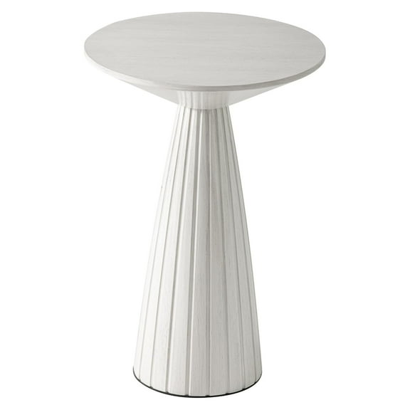Open Box COZAYH Pedestal SM Drink Round Martini Table for Living Rooms/Bedrooms
