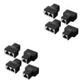 thumbnail image 3 of tredstone Répartiteur Convertisseur de Câble Réseau pour Portable à Domicile Portable Adaptateur Ethernet LAN 1-Entrée-2-Sorties Connecteur de Conversion Accessoires Noir 2 Ensembles, 3 of 6