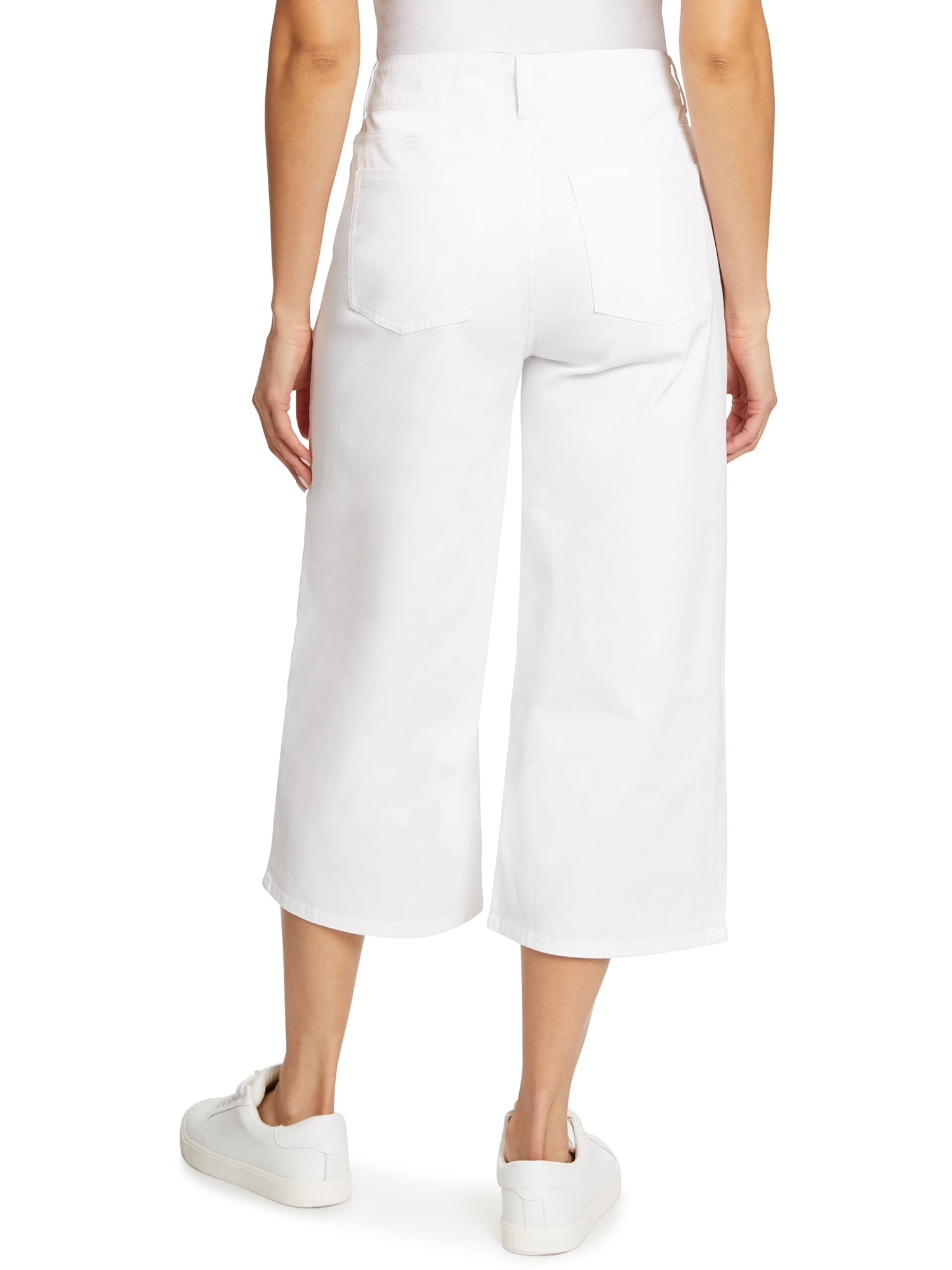 Gloria Vanderbilt Women's High Rise Slender Series Tummy Sculpt Culottes Jeans, 23" Inseam