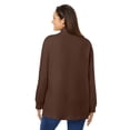 thumbnail image 2 of Woman Within Plus Size Perfect Long-Sleeve Turtleneck Tee (Petite Available), 2 of 6