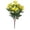 Yellow, variant on Artificial Impatiens Flowers 1 Bundles Outdoor UV Resistant Silk Impatiens for Patio Lawn Garden Planter Wedding Fall Thanksgiving Decor Indoor Outdoor Use