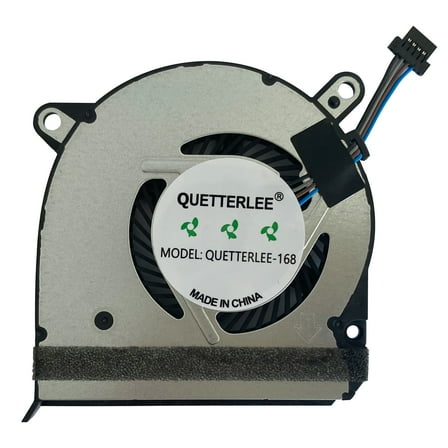 QUETTERLEE Replacement New Laptop Discrete Graphics Card Cooling Fan for HP Pavilion 14-CE 14-ce1004tx/1005tx/1006tx TPN-Q207 14-CE0010CA 14-CE1058WM Series L26368-001 L26367-001 NS85B00-17K16 Fan