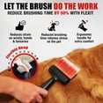 thumbnail image 2 of Cepillo Flexible Slicker FlexIt de Groomers Helper para Aseo Canino, 2 of 9