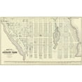thumbnail image 3 of Kennedy 14x10 Black Modern Framed Museum Art Print Titled - Asbury Park New Jersey Landowner - Kennedy 1877, 3 of 5
