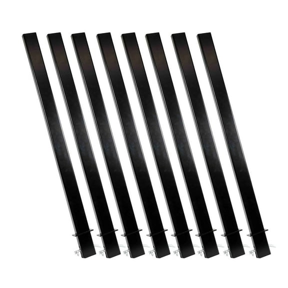 (8 Pack) 54" Adjustable C Channel Pipe Stake for Flatbed Trailer Hauler