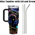 thumbnail image 5 of Gamer Gifts Gaming Gifts Gamer Gifts for Men Gamer Tumblers Gifts for Gamers Mens Gifts for Birthday Gaming Mugs Gaming Stuff Gamepad Game Lover Gifts for Boys Teen Gamer Cup 40oz, 5 of 6