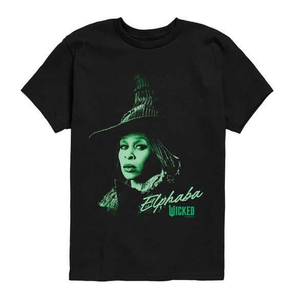 Wicked: Part 2 - Pastel Elphaba -Youth Short Sleeve Graphic T-Shirt